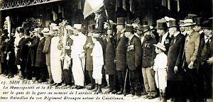 1354- Sidi-bel-Abbes - Accueil Legion 2 retour de Casablanca